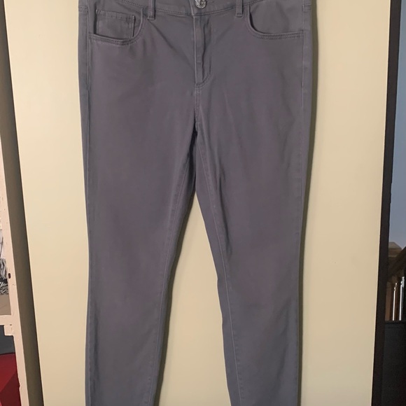 Loft gray skinny pants - Picture 3 of 9